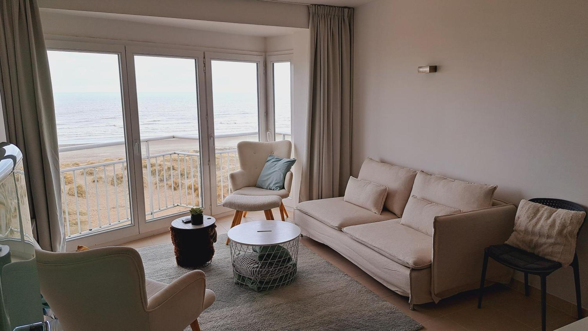 Marjolaine Prachtig Zeezicht - 4de Verdiep -op De Dijk 5pers Apartamento Nieuwpoort